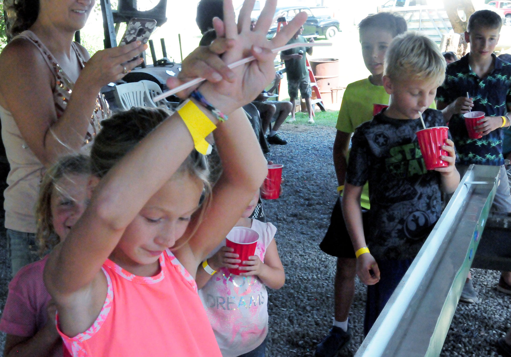 Gold Fish race